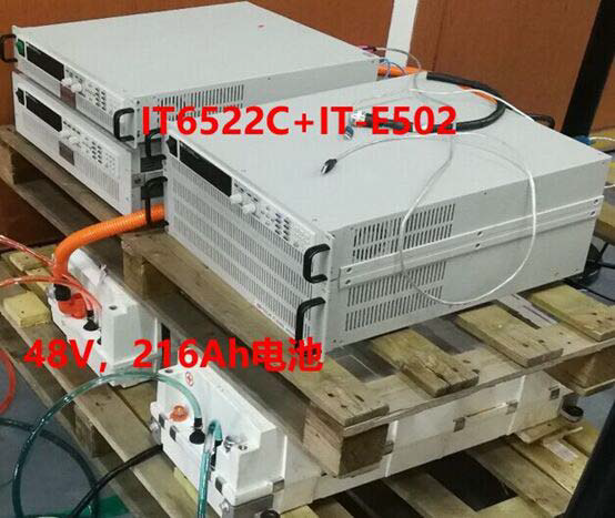 图二、IT6500C电源及待测物